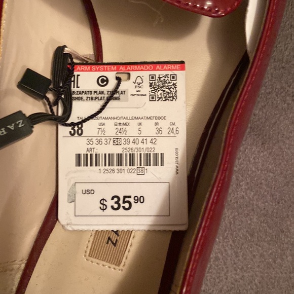 NWT Zara Loafer Shoes - Picture 4 of 4